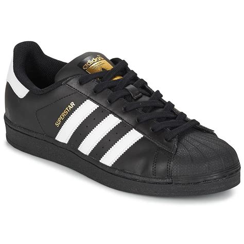 zwart met witte heren adidas schoenen